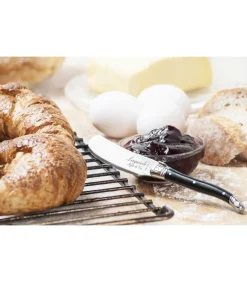 Discount Botermessen Zwart - 4 stuks Bestek