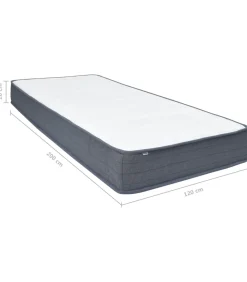 Hot Boxspringmatras 200x120x20 cm Matrasbeschermer
