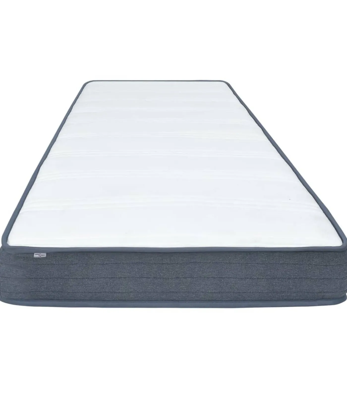 Discount Boxspringmatras 190x140x20 cm medium zacht stof Matrasbeschermer