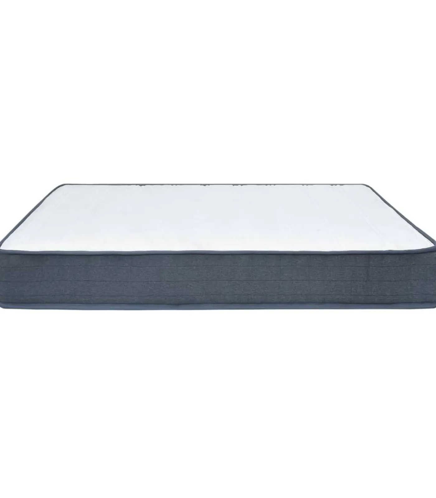 Discount Boxspringmatras 190x140x20 cm medium zacht stof Matrasbeschermer