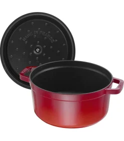 Clearance Braadpan / Cocotte - Kersenrood - ø 28 cm / 6.7 liter Potten & Pannen