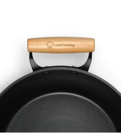 Discount Braadpan met houten handvatten Potten & Pannen