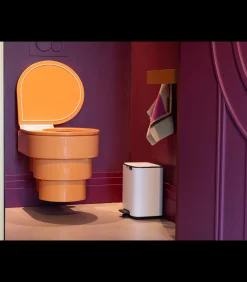 Discount Bo Pedaalemmer, 7 liter, stil sluitend, kunststof binnenemmer - Manden En Bakken