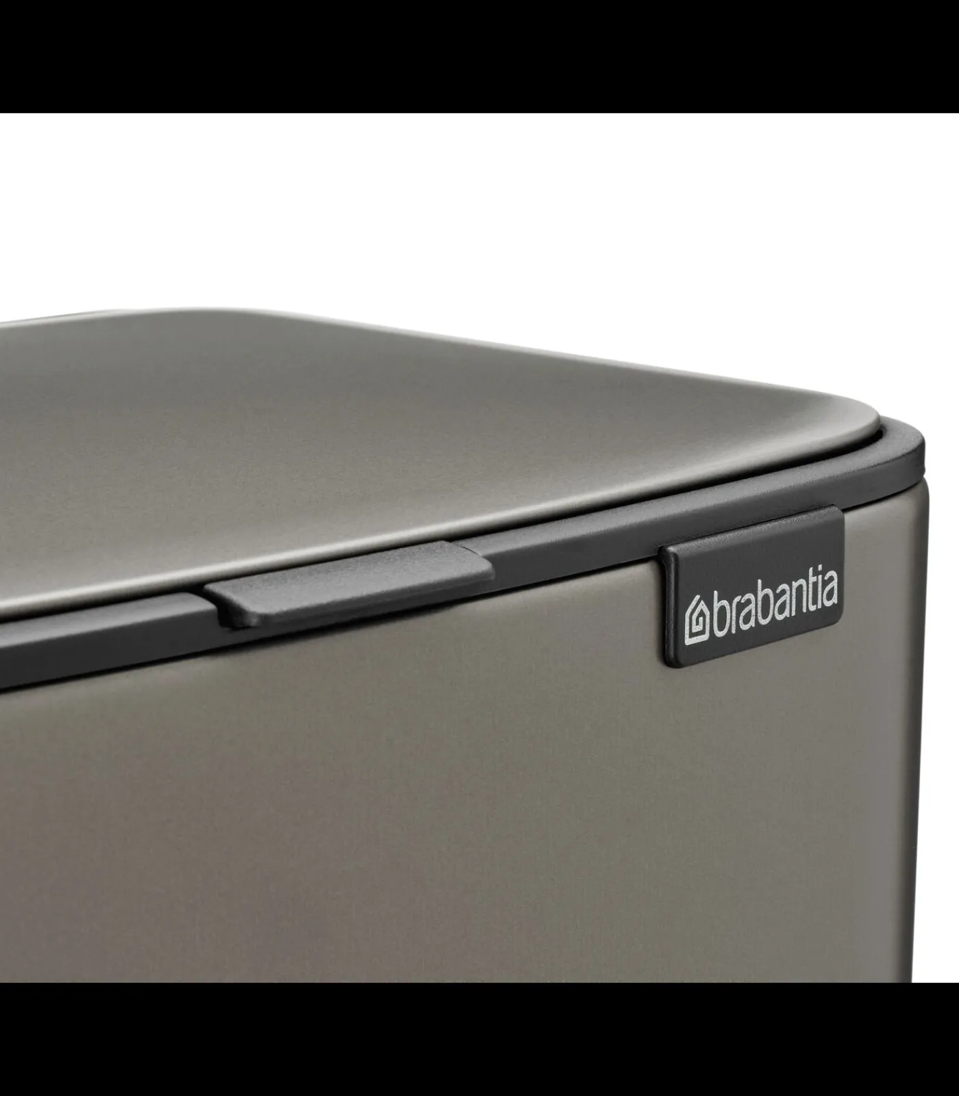 Hot Bo Pedaalemmer, 12 liter, stil sluitend, kunststof binnenemmer - Platinum Manden En Bakken