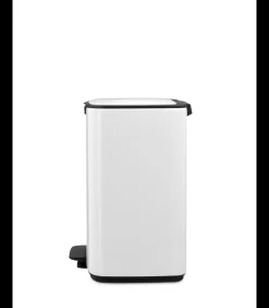 Outlet Bo Pedaalemmer, 12 liter, stil sluitend, kunststof binnenemmer - Manden En Bakken