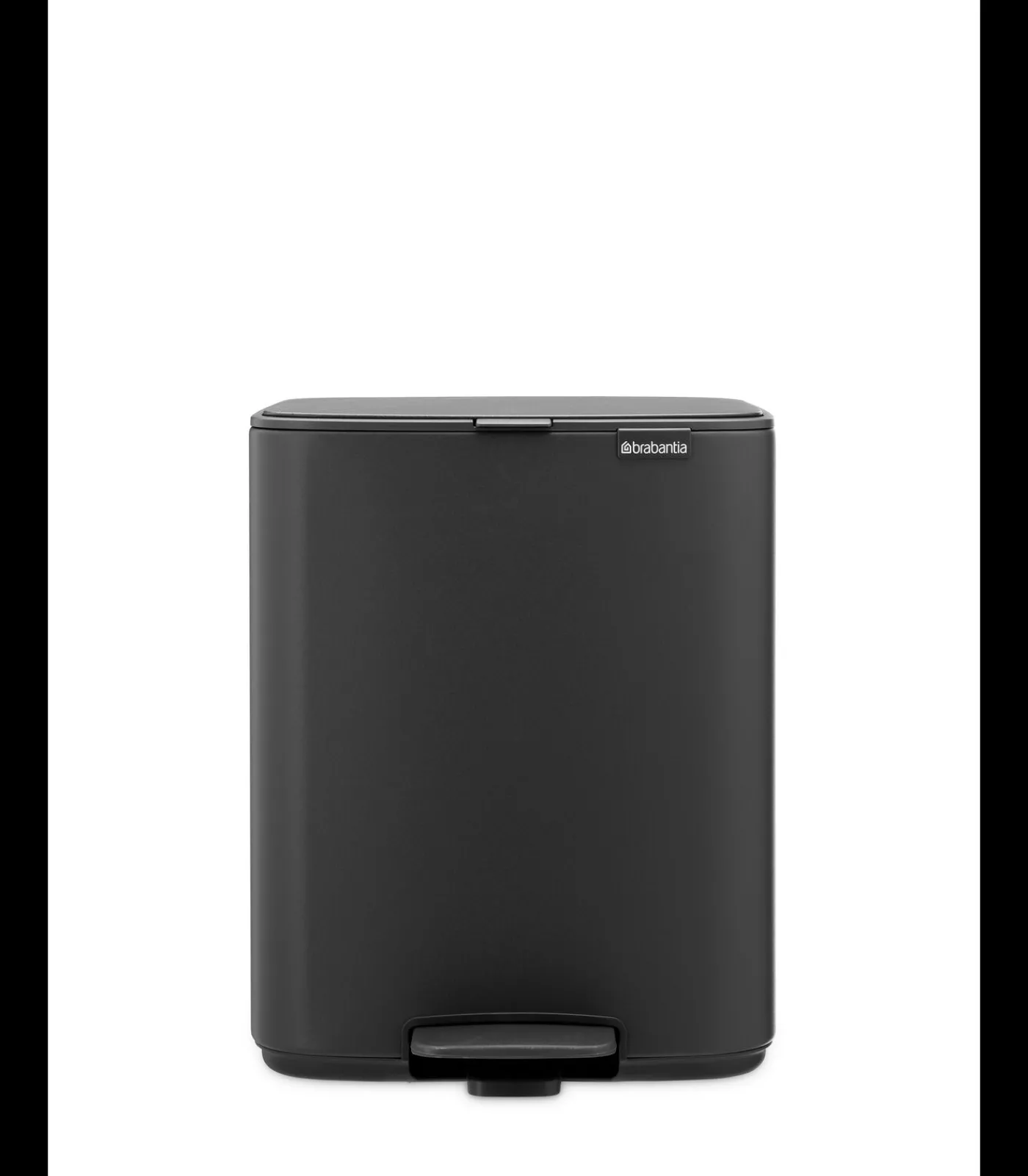 Discount Bo Pedaalemmer, 12 liter, stil sluitend, kunststof binnenemmer - Mineral Infinite Grey Manden En Bakken