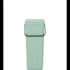 Best Sort & Go afvalemmer, 40 liter - Jade Green Manden En Bakken