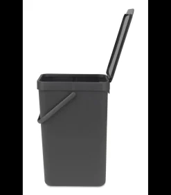 Sale Sort & Go afvalemmer, 16 liter - Grey Manden En Bakken