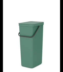 Hot Sort & Go afvalemmer, 40 liter - Fir Green Manden En Bakken