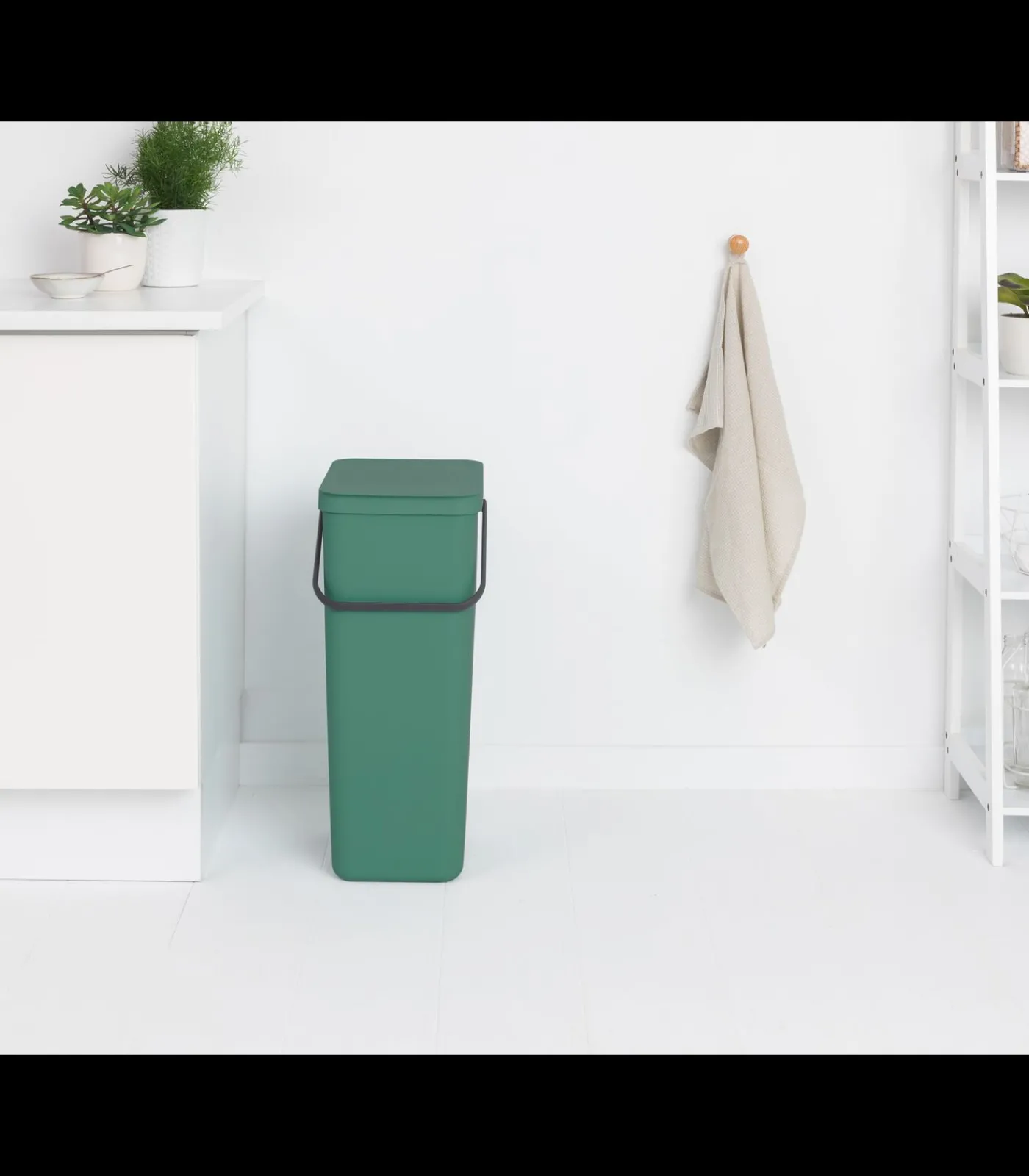 Hot Sort & Go afvalemmer, 40 liter - Fir Green Manden En Bakken