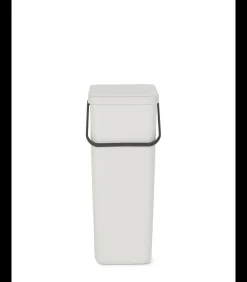 Sort & Go afvalemmer, 40 liter - Light Grey Manden En Bakken