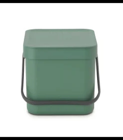 New Sort & Go afvalemmer, 6 liter - Fir Green Manden En Bakken