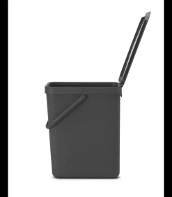 Sort & Go afvalemmer, 25 liter - Grey Manden En Bakken