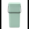 Sort & Go afvalemmer, 16 liter - Jade Green Manden En Bakken