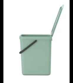 Outlet Sort & Go afvalemmer, 25 liter - Jade Green Manden En Bakken