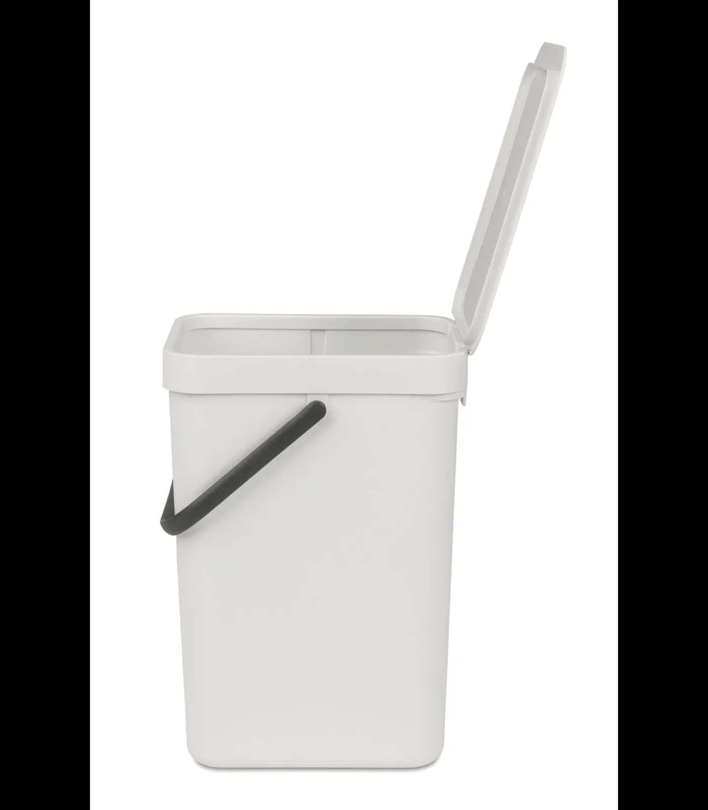 Hot Sort & Go afvalemmer, 12 liter - Light Grey Manden En Bakken