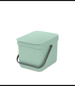 Online Sort & Go afvalemmer, 6 liter - Jade Green Manden En Bakken