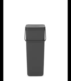 Sort & Go afvalemmer, 40 liter - Grey Manden En Bakken