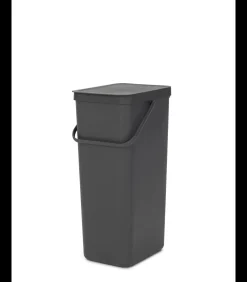 Sort & Go afvalemmer, 40 liter - Grey Manden En Bakken