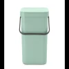 Hot Sort & Go afvalemmer, 12 liter - Jade Green Manden En Bakken