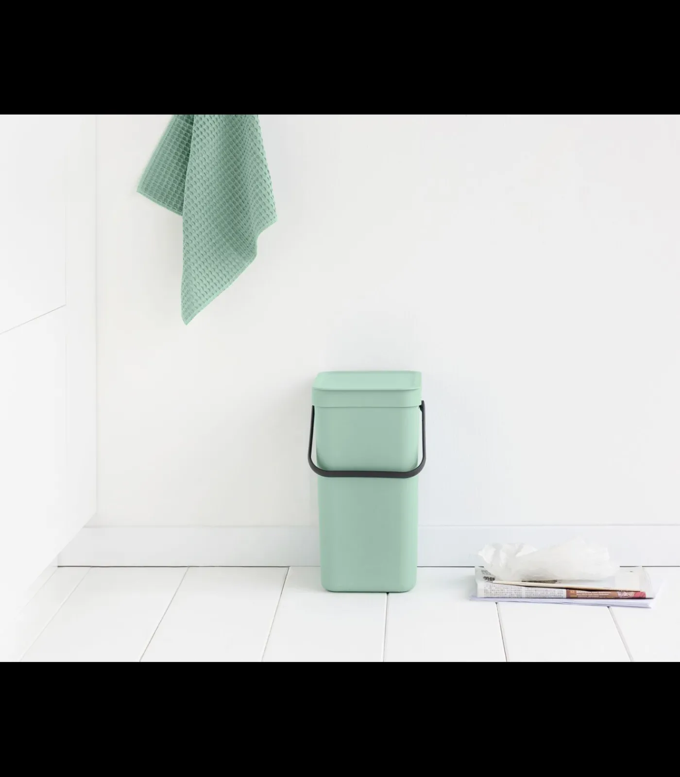 Hot Sort & Go afvalemmer, 12 liter - Jade Green Manden En Bakken