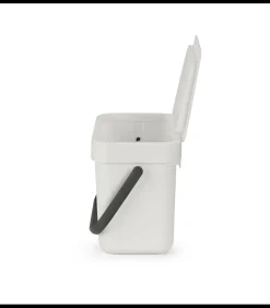 Sort & Go afvalemmer, 3 liter - Light Grey Manden En Bakken