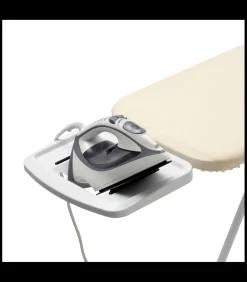 Online Strijkplank B, 124x38 cm, solide strijkerhouder - Metallised Wassen & Strijken