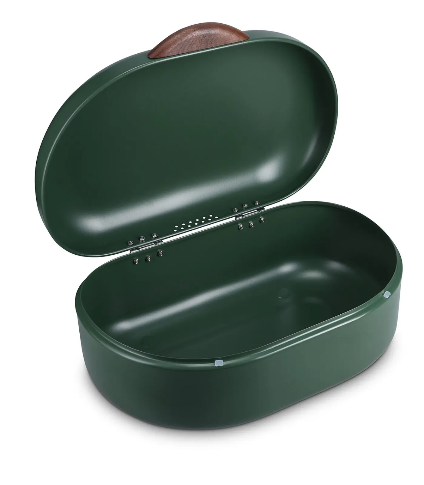 Clearance Broodtrommel 40x29xH19,5cm groen Crust Keukenaccessoires