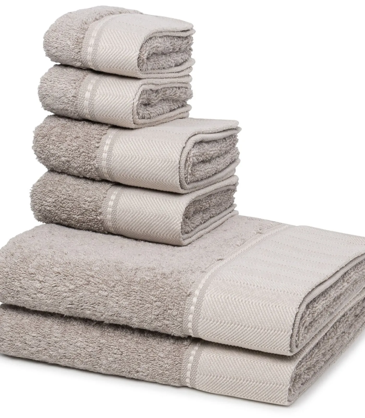 Brooklyn 6-delige handdoekenset Badset