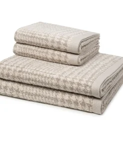 Discount Brooklyn 4-delige handdoekenset Badset