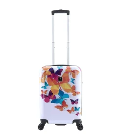 Hot Butterfly Fun Reiskofferset 55/67/76 cm (S/M/L) 8 wielen Trolleys