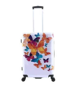 Hot Butterfly Fun Reiskofferset 55/67/76 cm (S/M/L) 8 wielen Trolleys