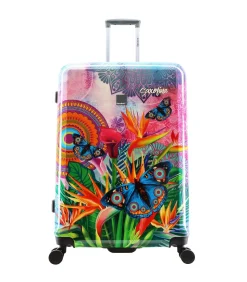 Discount Butterfly Nature Reiskofferset 55/67/77 cm (S/M/L) 8 wielen Trolleys
