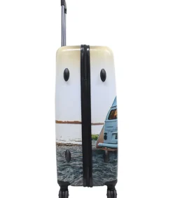 Online Camper Bus Reiskoffer 78cm (L) 8 wielen Trolleys