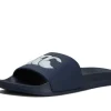 Best Slider badslipper navy-wit comfortabel waterbestendig Reisaccessoires