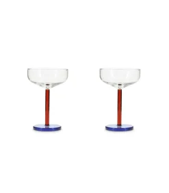 Hot Champagneglas 21cl coupe Bobbie - set/2 Glazen & Karaffen