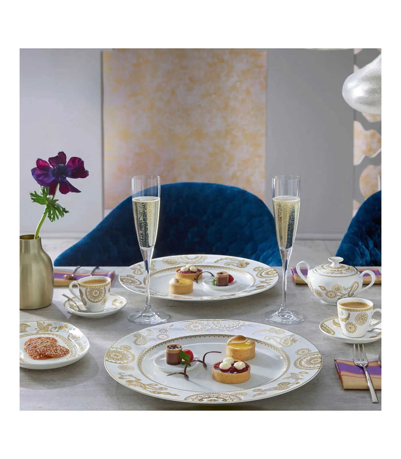 Online Champagneglas, Set 4-dlg Maxima Glazen & Karaffen