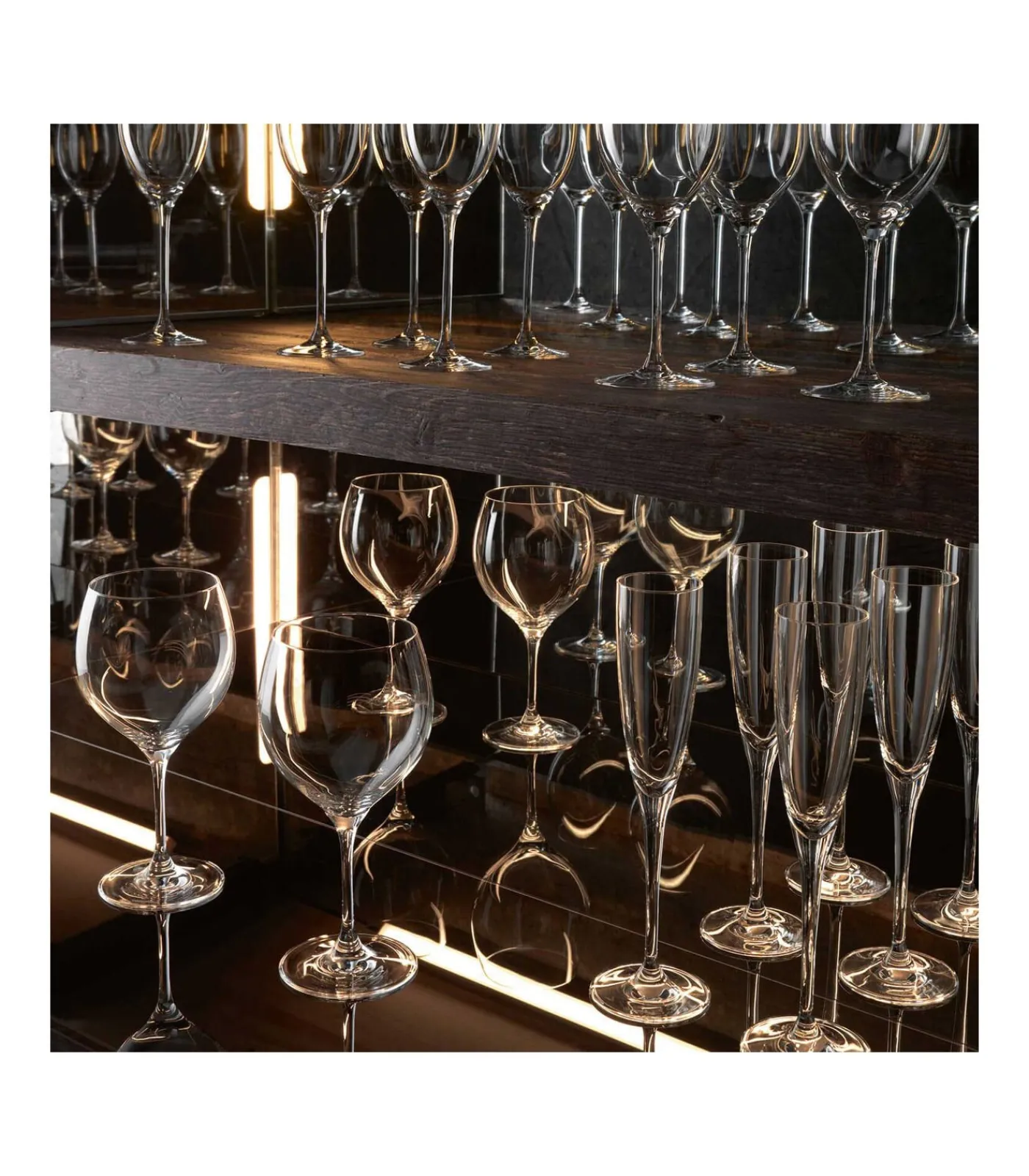 Online Champagneglas, Set 4-dlg Maxima Glazen & Karaffen