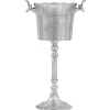 New Champagnekoeler 39x29x71 cm massief aluminium zilverkleurig Decoratie