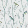 Chinoiserie Bird Trail Blauw 10mx52cm Wanddecoratie