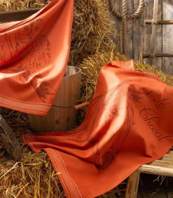 Hot CHOUETTE - Theedoek van katoenen jacquard Keuken- & Tafellinnen