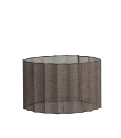 Cilinder lampenkap Disli - Donkerbruin - Ø40cm Lampenkappen