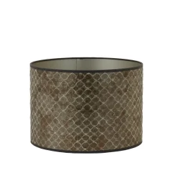 Sale Cilinder lampenkap Elodi - Brons - 40x40x30cm Lampenkappen