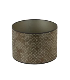 Sale Cilinder lampenkap Elodi - Brons - 40x40x30cm Lampenkappen