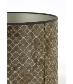Sale Cilinder lampenkap Elodi - Brons - 40x40x30cm Lampenkappen