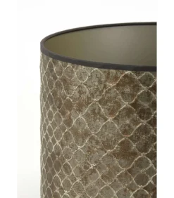 Sale Cilinder lampenkap Elodi - Brons - 40x40x30cm Lampenkappen