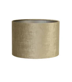 Discount Cilinder Lampenkap Gemstone - Brons - Ø30x21cm Lampenkappen