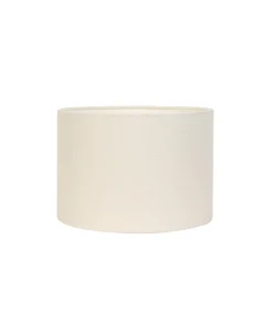 New Cilinder Lampenkap Livigno - Eiwit - Ø30x21cm Lampenkappen