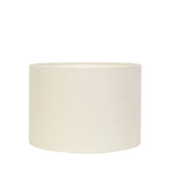 Outlet Cilinder Lampenkap Livigno - Eiwit - Ø35x30cm Lampenkappen