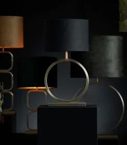 Online Cilinder Lampenkap Livigno - Zwart - Ø30x21cm Lampenkappen